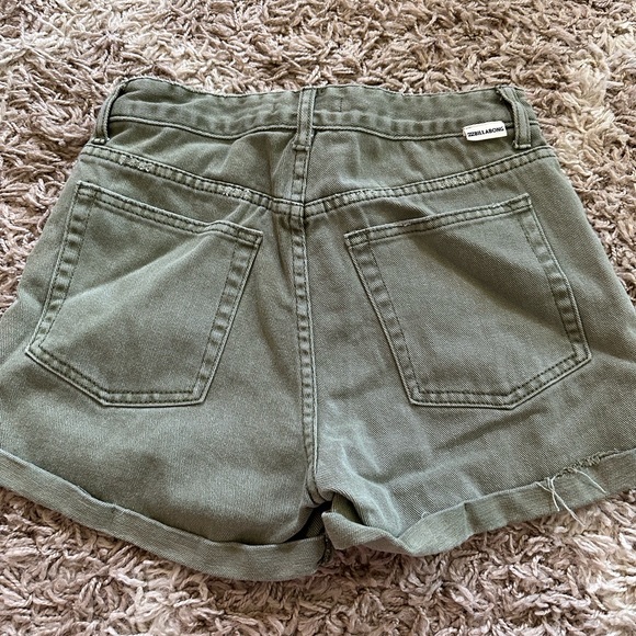 Billabong High Rise button fly shorts - Picture 2 of 3